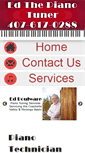 Mobile Screenshot of edthepianotuner.com
