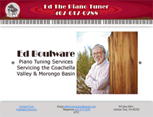 Tablet Screenshot of edthepianotuner.com
